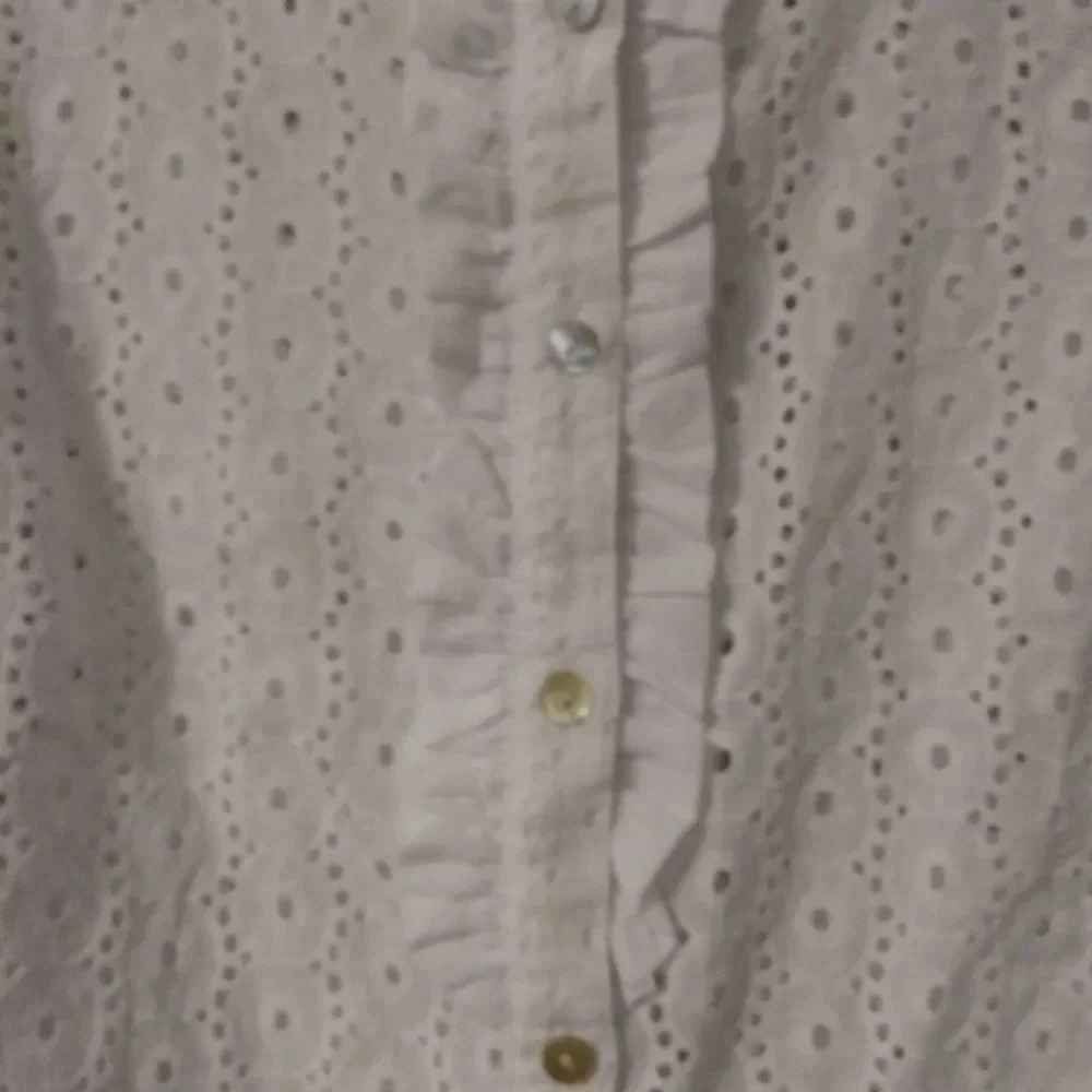 Ruby Rd. Eyelet‎ Ruffle Top - Picture 4 of 5